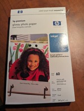 HP Q1989A Premium Glossy Photo Paper, 41 Sheets