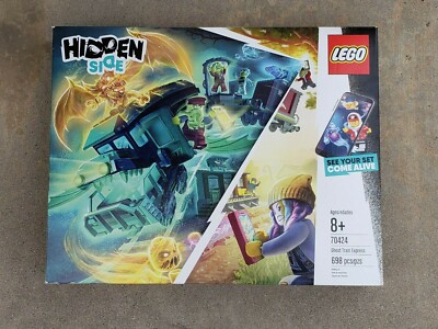LEGO 70424 Hidden Side: Ghost Train Express Augmented Reality New in Sealed  Box 673419301329|