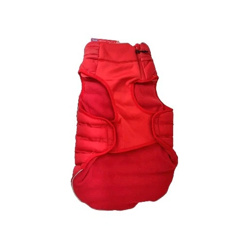 Red KONG Dog Parachute Puffer Vest, Medium 17"-20" (Back Length) - Image 2 of 4