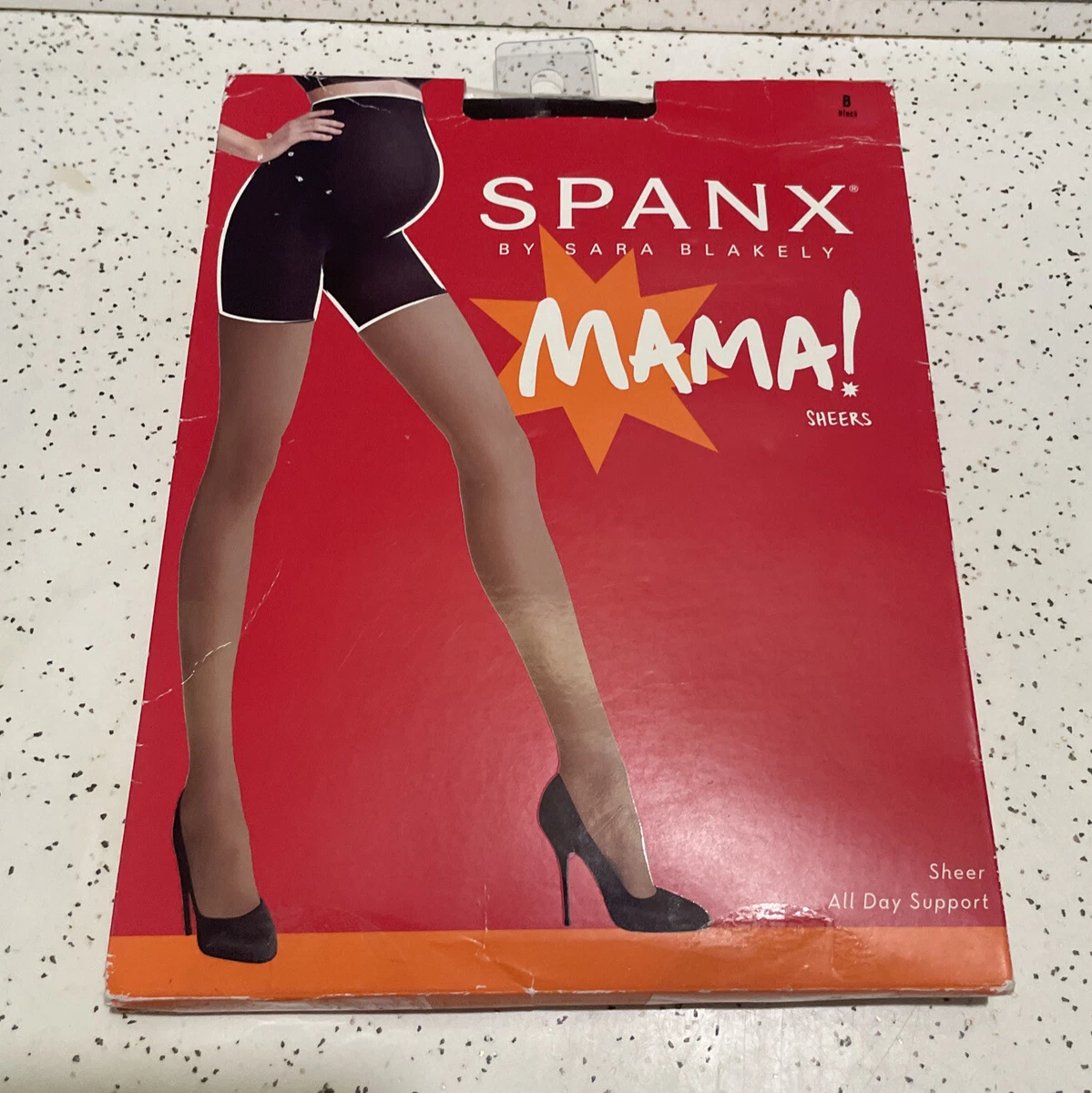 SPANX Women's Mama Spanx Pantyhose, Black, A : : Clothing