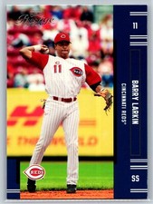 2005 Playoff Prestige Barry Larkin Cincinnati Reds #111