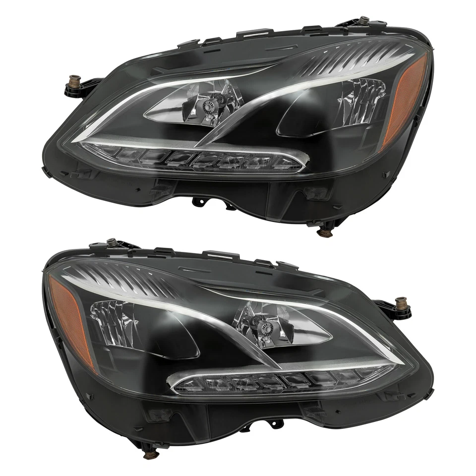 For 2014-2016 Mercedes-Benz E-Class E350 E300 LED Headlights Headlamp Left/Right Foto 4 de 4