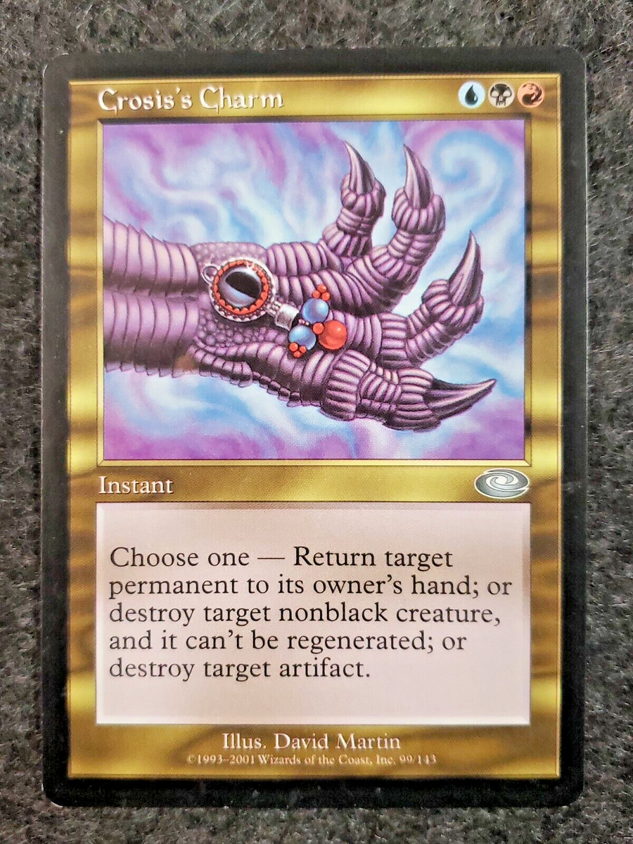 Crosis's Charm Planeshift NM Blue Black Red Uncommon MAGIC MTG