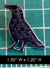 The Beatles: "Black bird singing in the dead of night" Enamel Pin