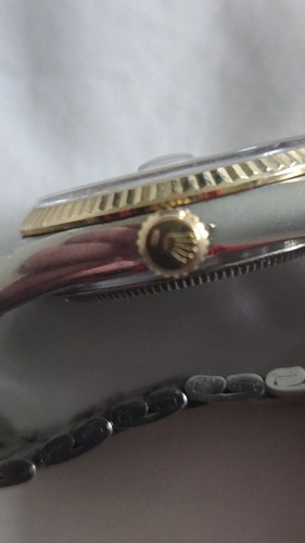 Tudor / Rolex Prince Date Watch Gents 32mm 72033 Special Edition 18k Gold Bezel - Picture 3 of 10
