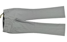 Express Columnist Barely Boot Dress Pants Size 6L Gray Textured Low Rise NWT