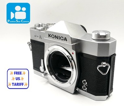 Defective exposure meter VIDEO  Exc+5  Konica FTA 35mm film Camera From JAPAN