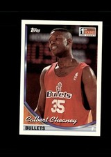 1993-94 Topps - Calbert Cheaney #158 (RC)