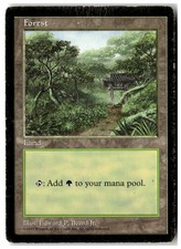 MTG Forest - Clear Pack (Beard, Jr.) - APAC Lands Heavily Played English