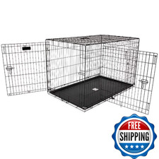 Precision Pet Products Two Door Great Crate Wire Dog Crate, 48 Inch, For Pets 90