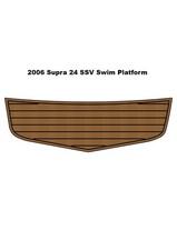 2006 Supra 24 SSV Swim Platform Step Pad Boat EVA Foam Faux Teak Deck Floor Mat