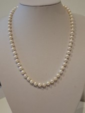 Echte Akoyaperlen 48 cm lang