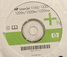 Hp Laserjet 1160/1320/1320N/1320TN/1320NW Series Printer Software Driver CD DVD