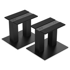 Desktop Speaker Stands 1 Pair for Small/Medium Bookshelf Speakers Steel Studi...