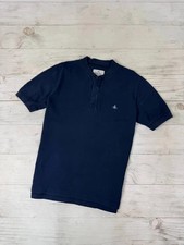 Vivienne Westwood Polo Shirt Logo Orb Basic Luxury Men Size M Blue