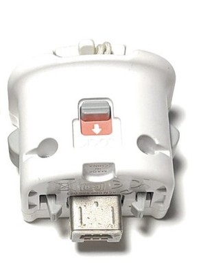 Official Genuine Nintendo Wii Motion Plus Adapter OEM Motion Plus White RVL-026 