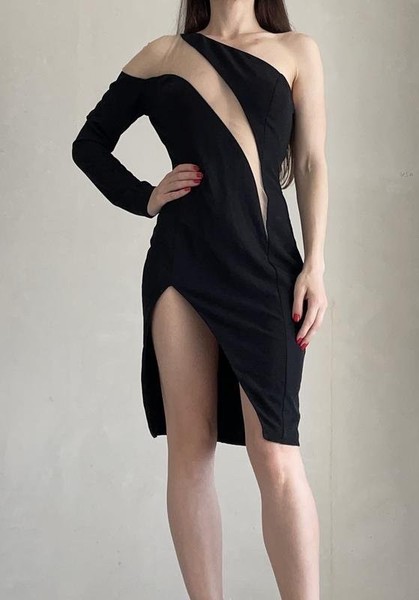 Women Balmain Dress Black 36 / S / 44 #5NK3