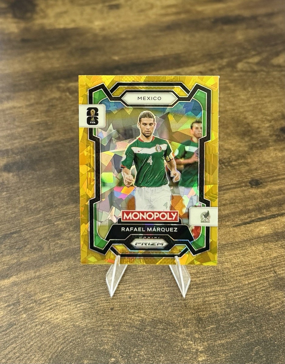 2026 Panini Prizm Monopoly FIFA World Cup Rafael Marquez Gold