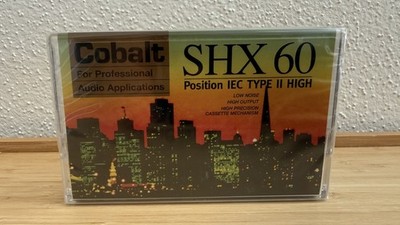 Cobalt SHX 60 MC Kassette Tape NEU und OVP