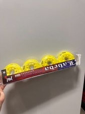 Labeda Roller Hockey Skate Wheels Addiction Yellow 80mm SET OF 4