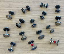 JOUEF LIMA et autres marques lot de 15 essieux moteur en métal - HO 1/87