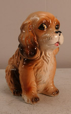 Vintage MCM 1950s Ceramic Cocker Spaniel Planter Made In Japan