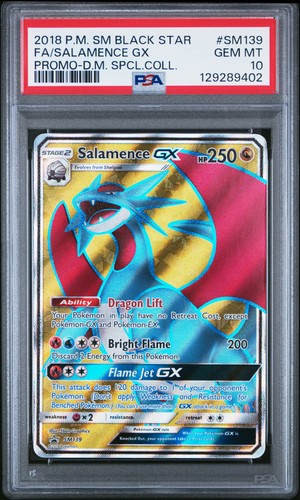 Salamence-GX graded PSA 10 for sale on eBay