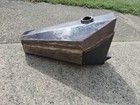 Custom Coffin Chopper Motorcycle Gas Tank No Cap Or Fuel Valves