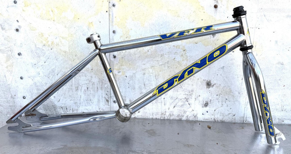 mid school BMX bicycle 1995? DYNO VFR Frame and Fork Chrome | eBay