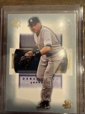 2003 SP Authentic - Derek Jeter #39 Upper Deck Baseball Yankees HOF