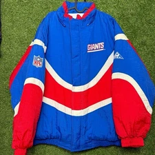 Vintage New York Giants Puffer Jacket