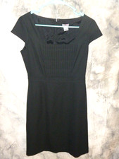 ANN TAYLOR LITTLE BLACK DRESS CAP SLEEVE EMPIRE WAIST DRESS SIZE 2 ... WOW!!!