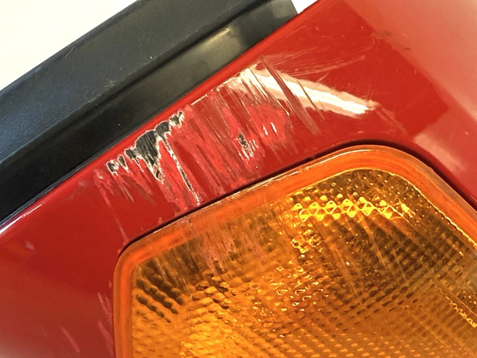 Espejo retrovisor delantero derecho rojo Ducati 749 749S 9999R 5320091AA dañado Foto 3 de 4