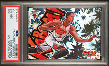 Derrick Rose 2024 Panini Revolution #33 Kaboom! Case Hit Insert SSP PSA 10