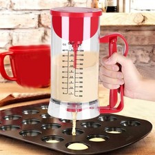 Kitchen Hand Held Electric Pancake Batter Mixer Dispenser Blender Machine Baki '