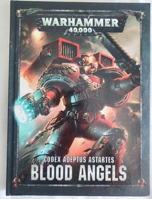Warhammer 40.000 Codex Adeptus Astartes Blood Angels Hardcover 40k (J)