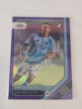 Nicolas Fernandez Chrome 2026 Purple Refractor /75