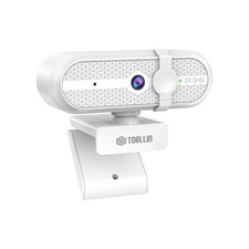 TOALLIN 5MP QHD 2K Webcam with Privacy Cover Wide Compatibility 90  FOV w/Tripod