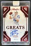 2025 Panini Flawless Peyton Manning 2023 Football - Greats Auto Ruby #/15 #2