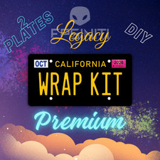 LEGACY California Plate Wrap DIY Kit