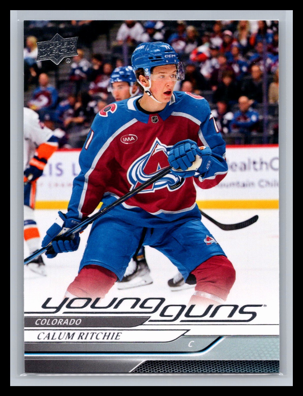 2024-25 Upper Deck #477 Calum Ritchie YOUNG GUNS Rookie Card RC Avalanche