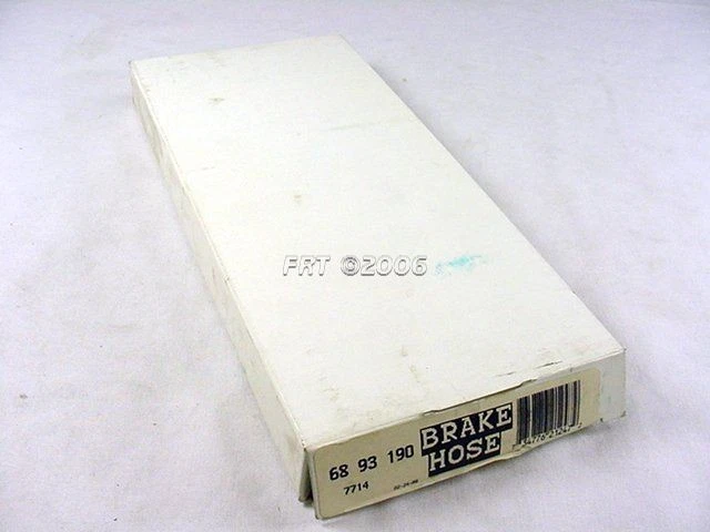 Manguera hidráulica de freno Qualitee para 80-96 Phoenix Omega Citation 6000 RH DELANTERO Foto 4 de 4