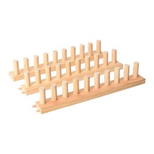 3Pcs Chunky Blanket Looms Wooden Weaving Loom Frame Sturdy Sewing Hand Knit