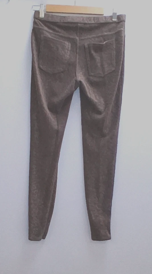 PANTALONES/LEGGING DE PANA MARRÓN CLARO MEDIO TUE MUJER Foto 2 de 4