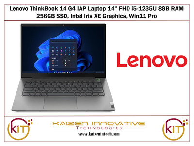 Lenovo ThinkBook 14 G4 IAP Laptop 14'' FHD i5-1235U 8GB RAM 256GB SSD Win11 Pro