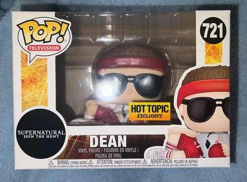 Funko POP Supernatural Dean Winchester Gym Teacher Hot Topic Exclusive #721