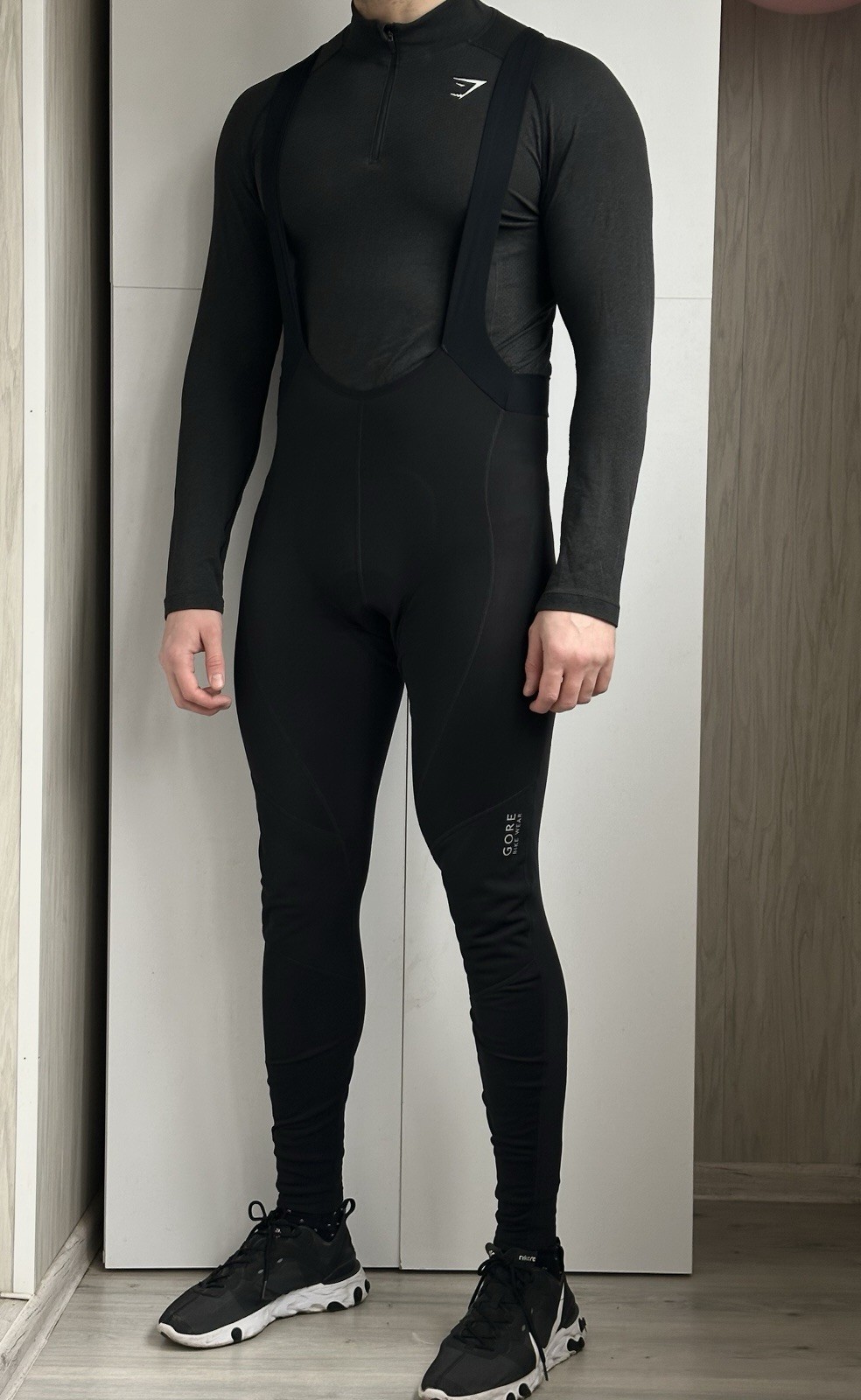 Gore Bike Wear Winter Tights With Pad Cycling Outdoor Sports