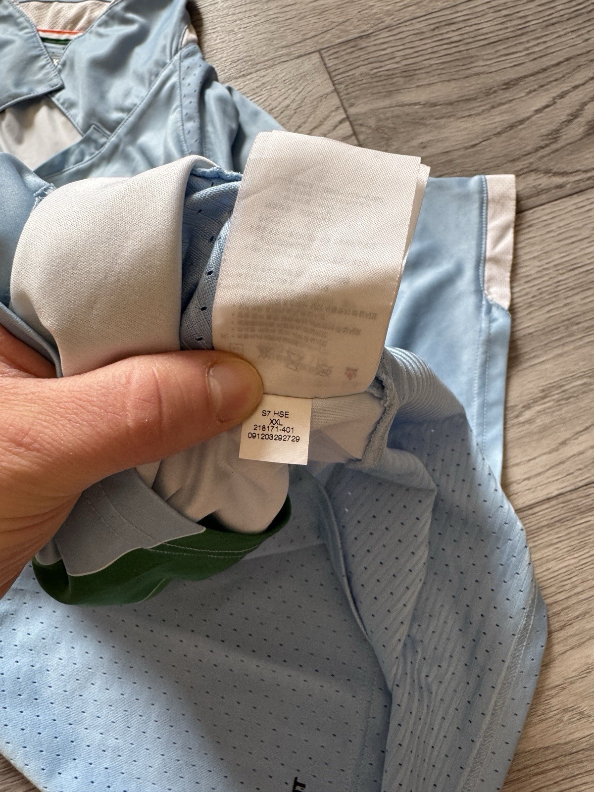 India Cricket National Team Jersey Shirt Sahara Nike Men’s Size XXL 218171-401 thumbnail 13