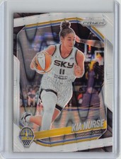 2021 Panini Prizm WNBA #11 Kia Nurse Prizms White Sparkle