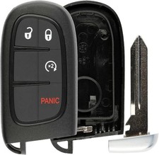 Key Fob Shell, Replacement Smart Remote Key Case Cover 4 Buttons Suitable for 20